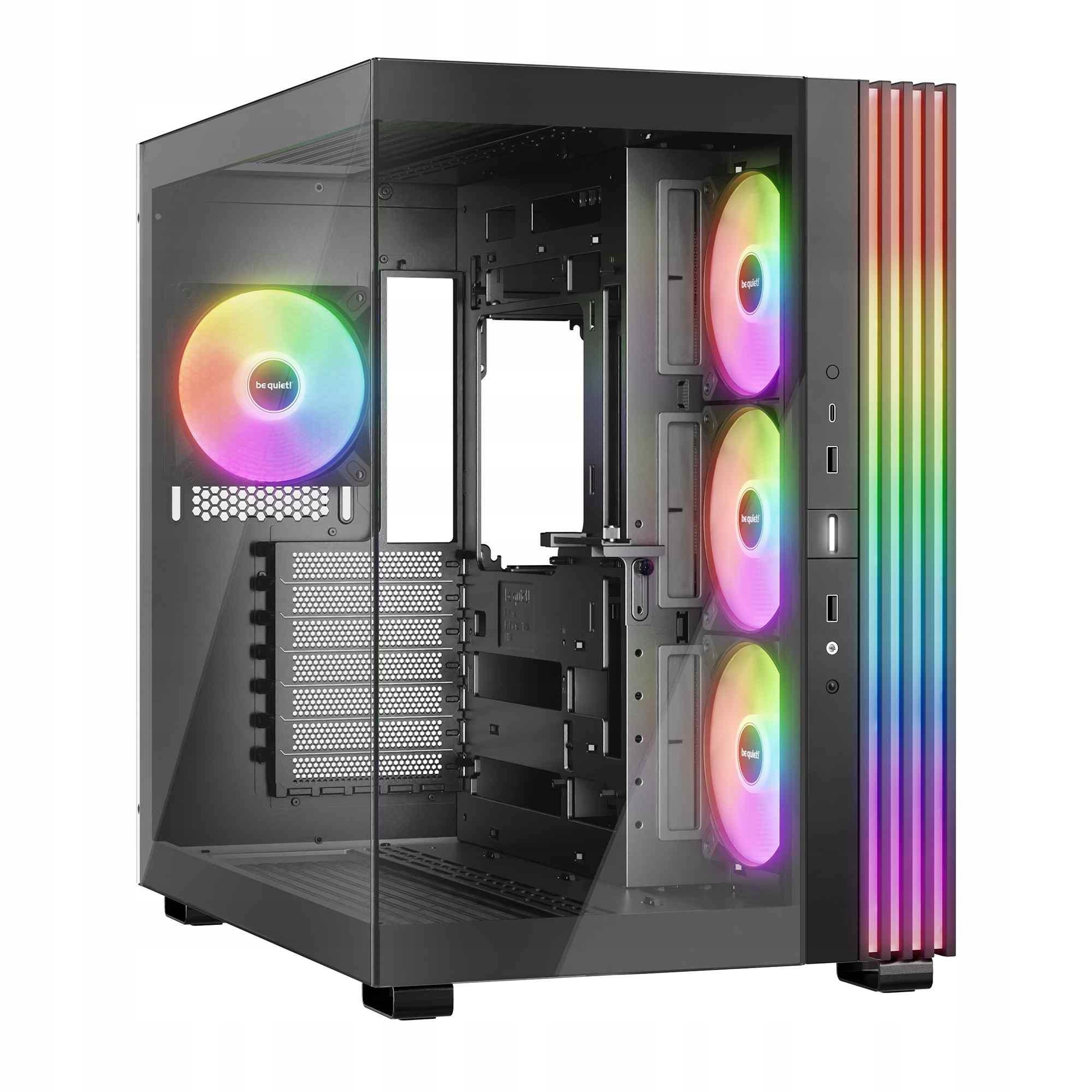 Skrinka z tvrdeného skla Be Quiet! Light Base 600 LX BGW67 Midi Tower ARGB